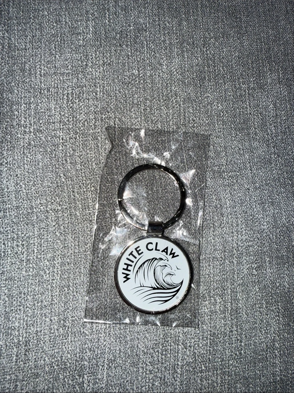 White Claw Logo Keychain